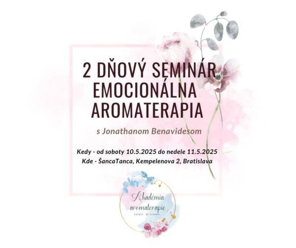 Seminár "Emocionálna aromaterapia"